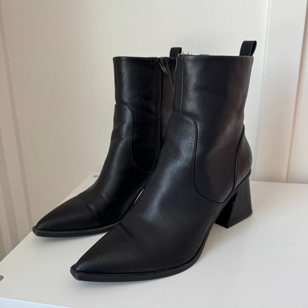 BP Nordstrom Black Ankle Boots Women's Size 11
